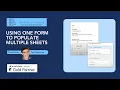 Using One Form to Populate Multiple Sheets in Smartsheet Smartsheet Tutorial