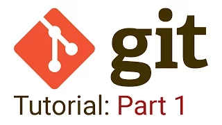 Git Tutorial Part 1 - Git Commit Git Init Git Status and Git Log