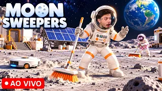 DIA 2 LIMPANDO TODA A LUA - MOON SWEEPERS 🔴 AO VIVO