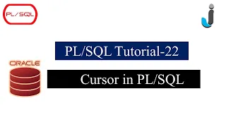 Oracle Tutorial 22 - Cursor in with Example in Hindi implicit Cursor Javainhand