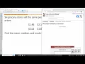 6A mean median mode calculator soup