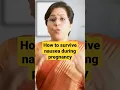 Pocket size solution for nausea vomiting motion sickness