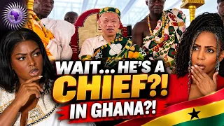 What In The Ghana Is Going On?! Chinese Businessman Crowned Chief and Some Ghanaians are Outraged