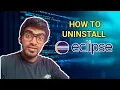 How to uninstall Eclipse avinash