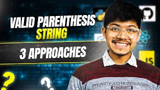 678 Valid Parenthesis String DP Stacks 2 Pointers 3 Ways