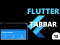 Tab Bar Flutter Tutorials Flutter for Beginners