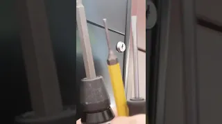 Life Hack 2 - How to easily pick a filing cabinet lock 2019 and re lock it after