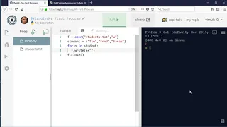 Python 3 - Writing To and Reading From Text Files