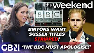 Majority Of Brits DEMAND Harry and Meghan's Royal Titles Stripped After DISASTER BBC Interview