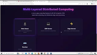 AMulti Layered Distributed Computing Framework for Enhanced Edge Computing