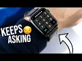 Apple Watch Keeps Asking For Passcode Fix it