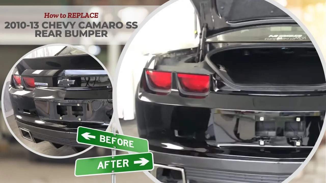 2010 Chevrolet Camaro : Rear Bumper Painted