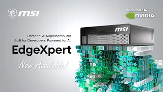 MSI EdgeXpert: Personal AI Supercomputer Powered by NVIDIA DGX Spark™ GB10 Platform | Now in India