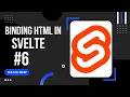 Binding Html in Svelte Svelte tutorials by programming hub