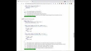 Daniel Liang Java Chapter 6 Multiple Choice Questions