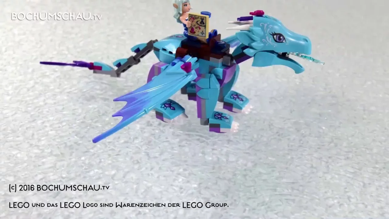 LEGO Elves The Water Dragon Adventure Build Review Play - Kids Toys