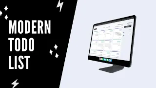 Modern Todo List Application HTML CSS JavaScript Part 3 of 3