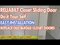 RELIABILT Sliding Closet Door Installation - LOWE S