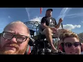 Airboat ride on Withlacoochee River Florida Exotic birds turtles and alligators