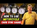 How to synchronize motorcycle carburetors