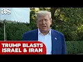 Download Lagu TRUMP condemns ISRAEL-IRAN ceasefire VIOLATION as MIDDLE EAST edges toward CHAOS