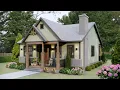 The Perfect Cozy Cottage House with Floor Plan Small House Ideas