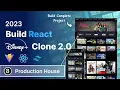 Build Full Stack Disney clone Project using React Tailwind CSS Vite Animated Card Effect