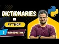 Dictionaries in Python - Introduction Part