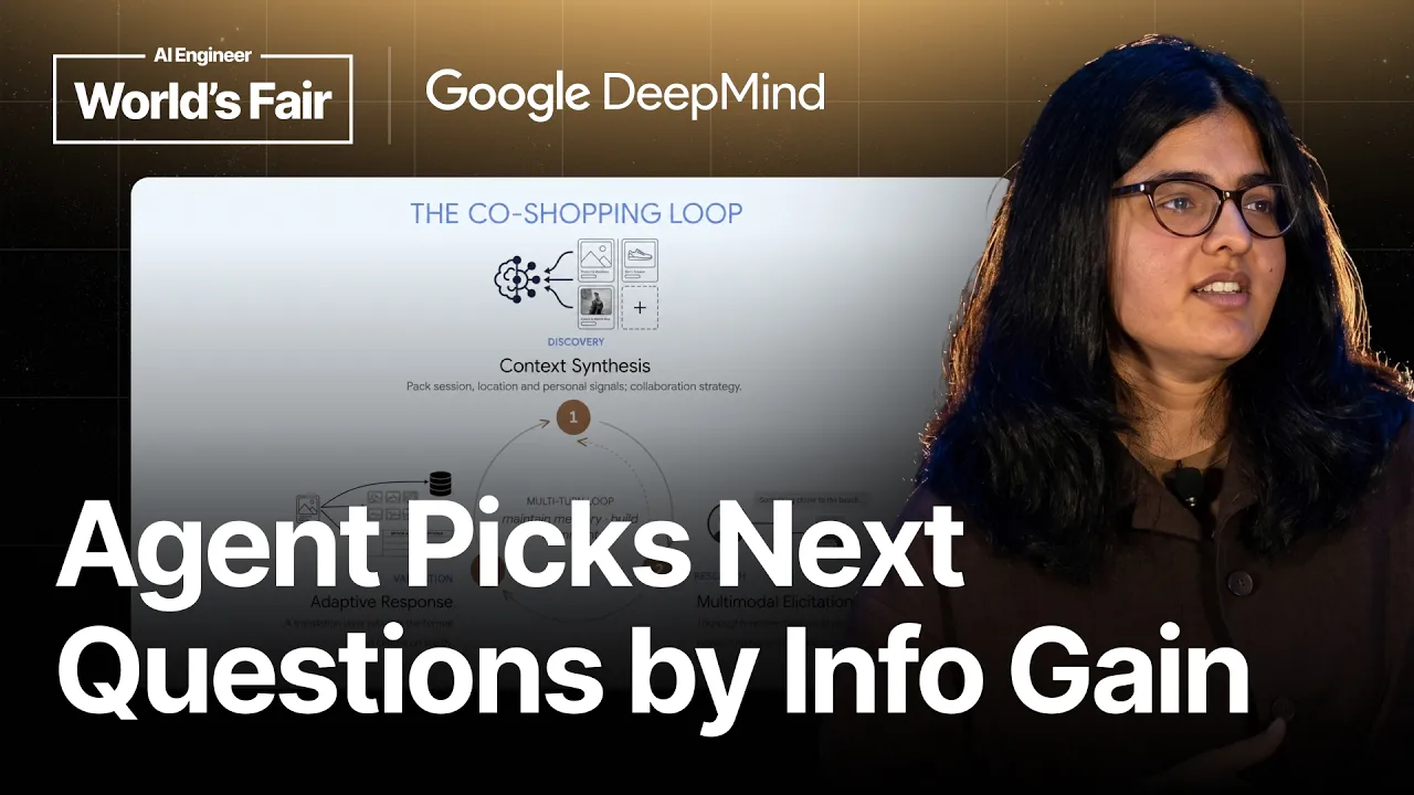 Multimodal Collaborative Agents for Next-Gen Commerce — Nidhi Kaushik Vyas, Google DeepMind: video thumbnail