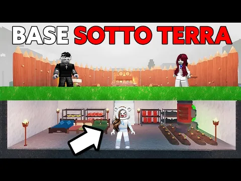 Video Thumbnail: ho costruito una base sotto terra su 99 notti roblox!