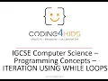 IGCSE Computer Science - PROGRAMMING CONCEPTS