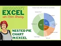 Data Visualization Nested Pie Charts in Excel