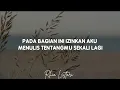 Download Lagu Musikalisasi Rhia : Pada Bagian Ini Izinkan Aku Menuliskan Tentangmu Sekali Lagi