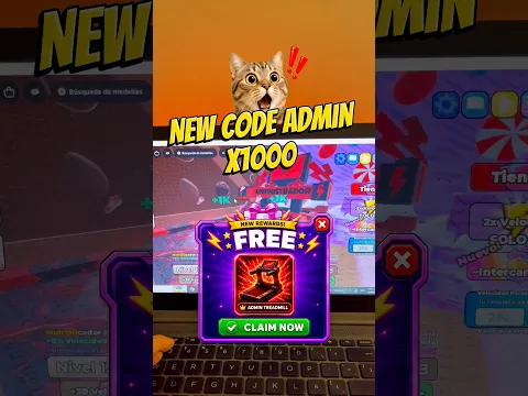 NEW CODE ADMIN X1000❤️🔥🎁 #roblox #robloxedit #robloxusa #speedkeyboardescape