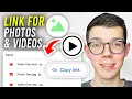 Download Lagu How To Create A Link For Photos and Videos - Full Guide