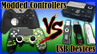 Modded Controllers vs USB Devices Titan One Titan Two CronusMax Plus Brook Super Converter