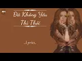 Lagu ĐÃ KHÔNG YÊU THÌ THÔI - MINH TUYẾT - LYRICS🎼