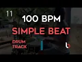 Download Lagu 100 BPM Drum Beat - Simple Straight