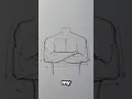 Crossed arms are hard to draw
