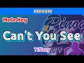 Download Lagu Can't You See by Tiffany (Karaoke : Male Key)