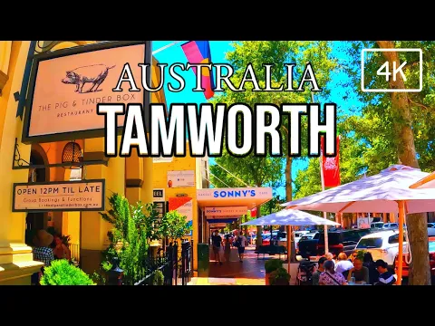 Download MP3 Tamworth - Country Music Capital of Australia | Peel Street | Late December - Hot Summer Day