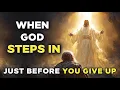 Download Lagu When God Steps In Right Before You Give Up - You’ll See Why He Waited