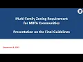 MBTA Communities Informational Webinar September 8 2022