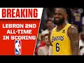 LeBron James Passes Karl Malone For 2nd On NBA s All-Time Scoring List I CBS Sports