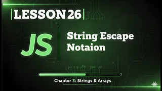 026 JavaScript String Escape Notation