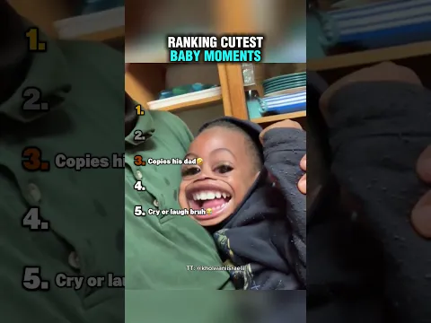 Ranking Cutest Baby Moments🥹