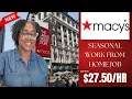 MACY S IS HIRING SEASONAL WORK FROM HOME JOB 2024 UP TO 27 YOU ONLY NEED A H S DIPLOMA
