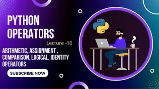 Python operators Arithmetic Assignment Comparison Logical Identity Operators