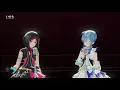 the part Suisei and AZKi cry together singing いのち (life)