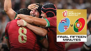 Portugal needed a MIRACLE… Then THIS happened! 😳 | Fiji v Portugal | Rugby World Cup 2023